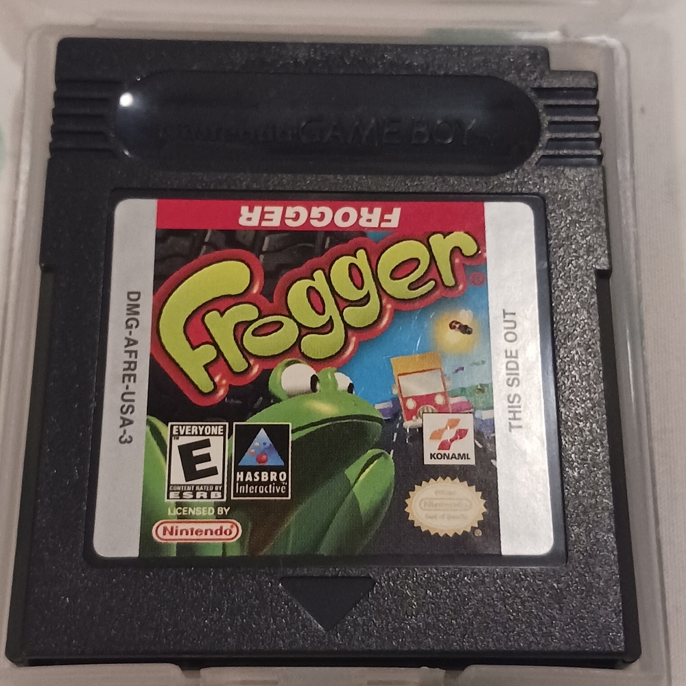 Gameboy FROGGER Game